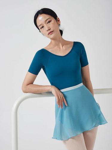 Chiffon skirt (blue) - Ballessimo - Modalova