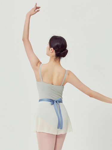 Chiffon skirt (ivory blue) - Ballessimo - Modalova