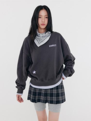 STARLET Sweatshirt _ Charcoal Grey - zeezeezee - Modalova