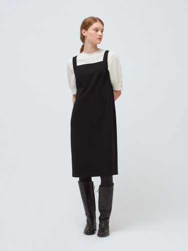 Layered sleeveless dress - black - DEPOUND - Modalova