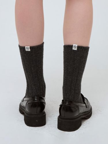 Cashmere blend ribbed socks - DEPOUND - Modalova