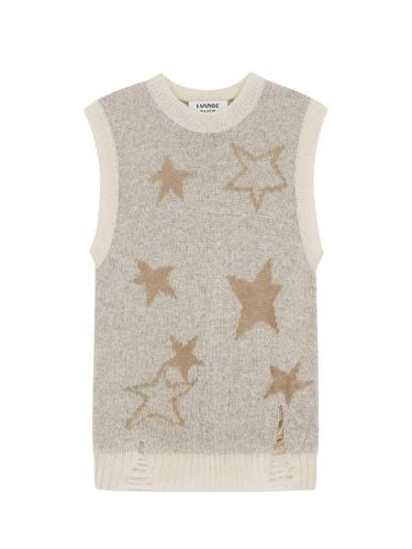 MOHAIR STAR VEST_light beige - MARGESHERWOOD - Modalova