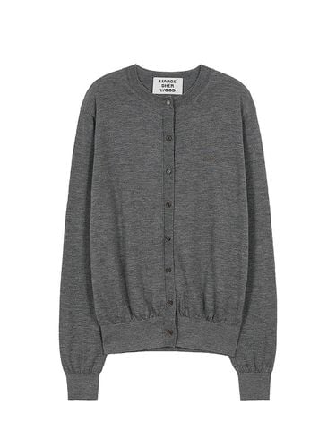 CASHMERE CARDIGAN_melange grey - MARGESHERWOOD - Modalova