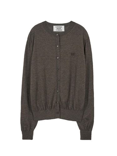 CASHMERE CARDIGAN_melange brown - MARGESHERWOOD - Modalova