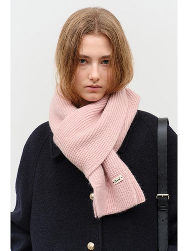 Knitted Cashmere scarf - Pink - Dunst for WOMEN - Modalova