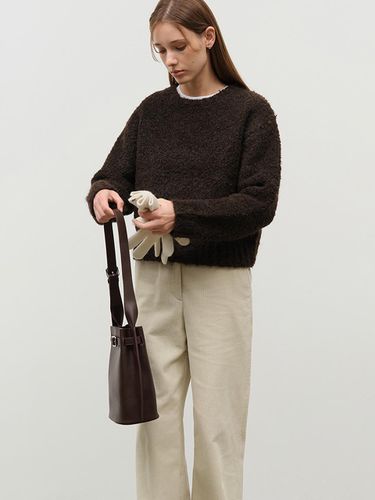 Unisex Cloud Boucle Sweater - Deep Brown - Dunst for WOMEN - Modalova