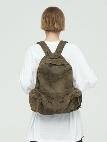 POCKET BACKPACK_dusty beige suede - MARGESHERWOOD - Modalova