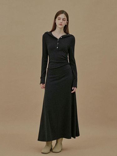 Muel Sailor Collar Knitwear Long dress - TWEE - Modalova