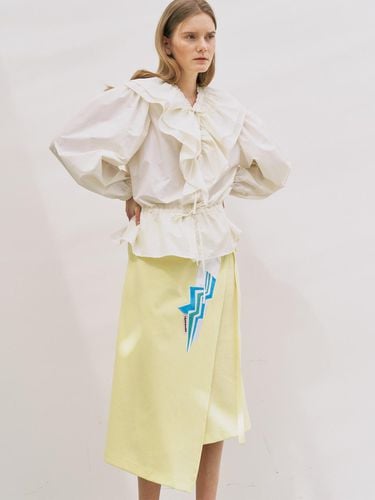 Wrap Style Punto Skirt - Iannmore - Modalova