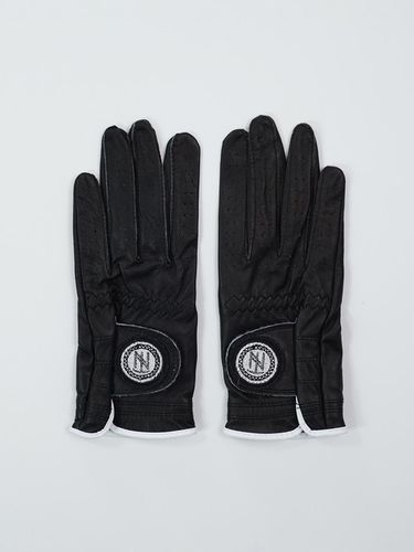 Sheepskin GOLF gloves BK (both hands) - nitina - Modalova