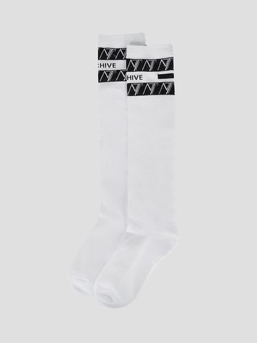 Archive PATTERN Knee Socks WH - nitina - Modalova