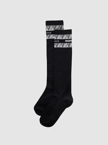 Archive PATTERN Knee Socks BK - nitina - Modalova