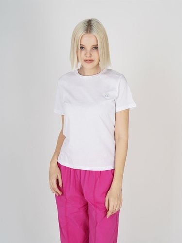 Signature embroidered T-shirt WH - nitina - Modalova