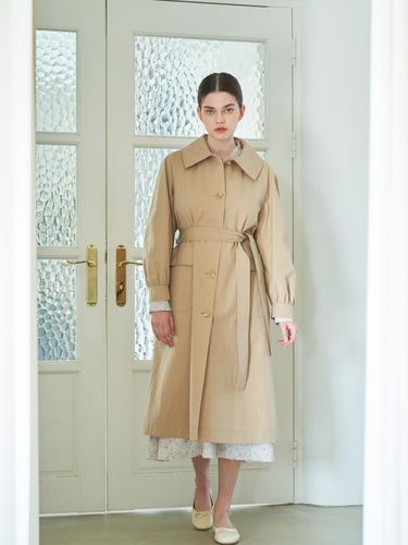 Single trench coat_DW4SR450 - COIINCOS - Modalova