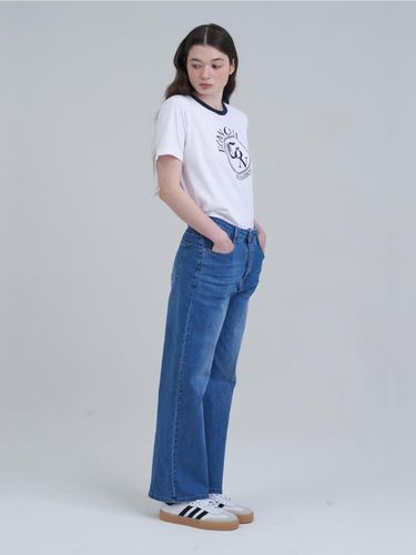 Classic Wide Denim Pants_DJ4SL180 - COIINCOS - Modalova