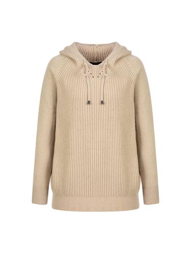 Hooded V-neck Knitwear_DK3WP667 - COIINCOS - Modalova