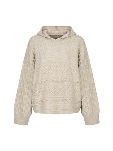 Loose-fit hooded knitwear_DK3WP650 - COIINCOS - Modalova