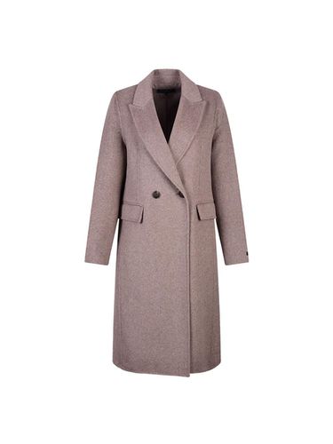 Straight Fit Handmade Long Coat_DB3WH004 - COIINCOS - Modalova