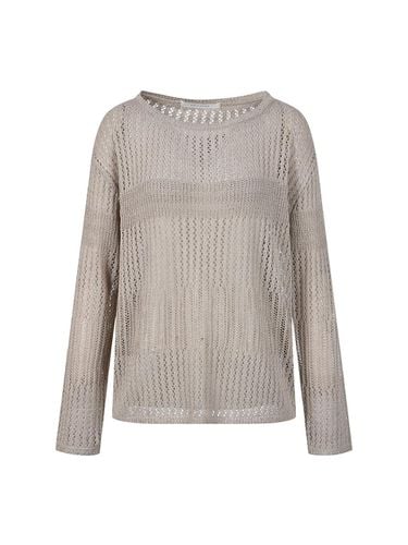 See-through net knitwear_DZ4AP074 - COIINCOS - Modalova