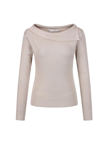 Unbalanced Boat Neck Knitwear_DK4AP656 - COIINCOS - Modalova