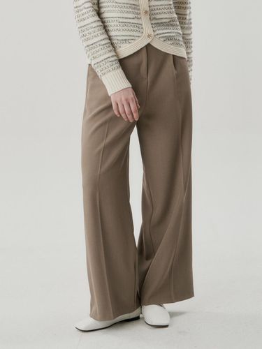 One-tuck slacks_DW4AL182 - COIINCOS - Modalova