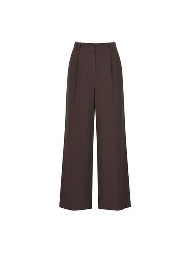 Pintuck wide slacks_DW4AL178 - COIINCOS - Modalova