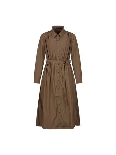 Shirt-type belt dress_DW4AO308 - COIINCOS - Modalova