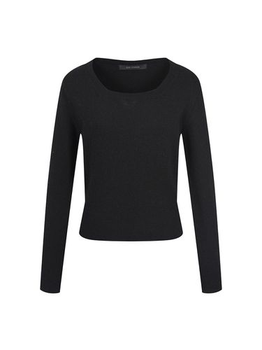 Square Neck Cashmere Knitwear_DZ4WP071 - COIINCOS - Modalova