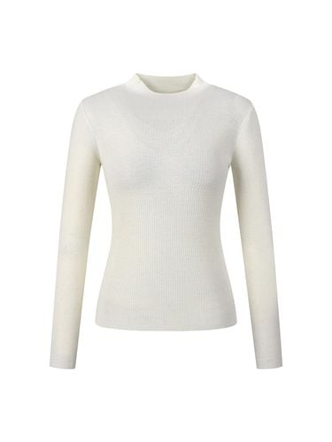 Mockneck pullover knitwear_DZ4WP060 - COIINCOS - Modalova