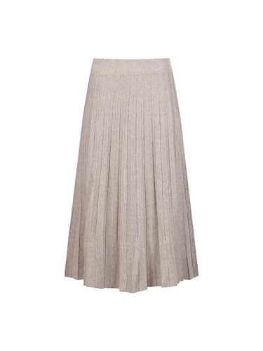 Pleated Knitwear Skirt_DZ4WS092 - COIINCOS - Modalova