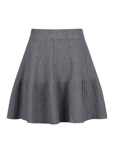 Knitwear mini skirt_DZ4WS096 - COIINCOS - Modalova