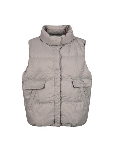 High-neck lightweight down vest DZ4WV020 - COIINCOS - Modalova