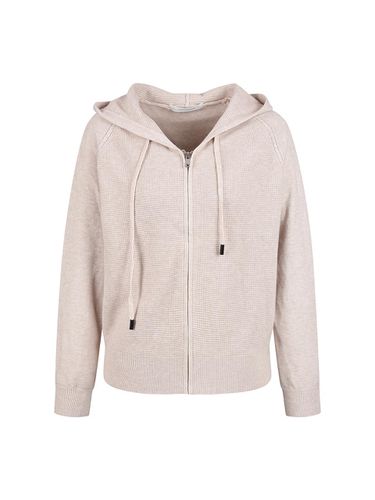 Hooded Zip-Up Cardigan_DK4WD605 - COIINCOS - Modalova