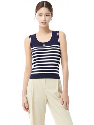 It MICHAA Stripe Knitwear Vest ITN6KVS110 (2 COLOR - itMICHAA - Modalova