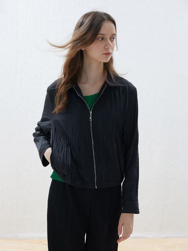 Wrinkle Blouson Jacket_LPJKF023008 - Lapli - Modalova