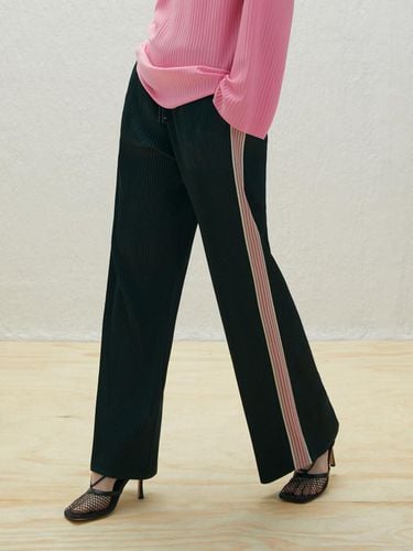 Side Color Line Wide Pants_LPPTF023005 - Lapli - Modalova