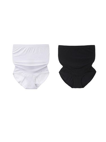 Pregnant Women Modal Pancake Pants Set of 2 - SEKANSKEEN - Modalova