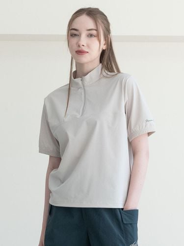 Light Stretch Short-Sleeved Anorak Jacket DT - DURAN - Modalova