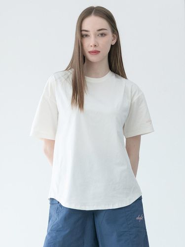 Back Soft Sorona Oversized Fit Cover T-Shirt DTF4S - DURAN - Modalova