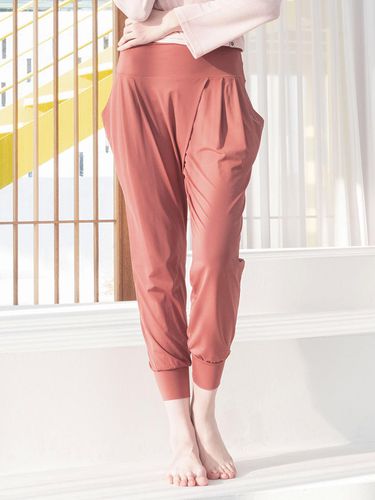 Back Soft Relaxed Wrap Semi-Harlem Pants DBF4S-918 - DURAN - Modalova