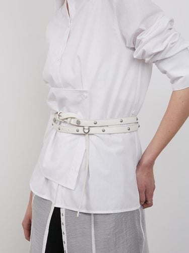 STUD LONG BELT [beige] - LOW TIDE - Modalova