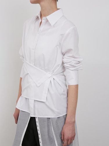 Button WRAP SHIRT [White] - LOW TIDE - Modalova