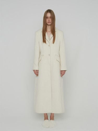 SINGLE MAXI COAT [Light Beige] - LOW TIDE - Modalova