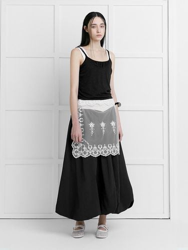 LACE WRAP SKIRT [White] - LOW TIDE - Modalova