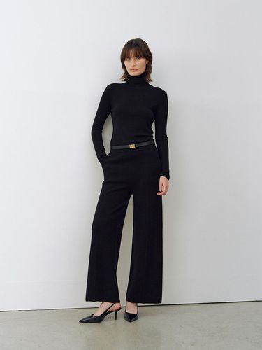 Cashmere Blend Straight-leg Knit Pants - Mare di mari - Modalova