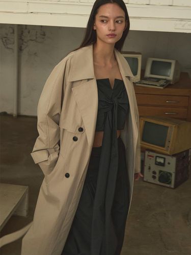 OVERSIZE TRENCH COAT - SIGREAT - Modalova