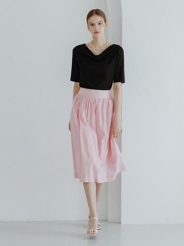 FLARED SKIRT PINK - GIEMAR - Modalova