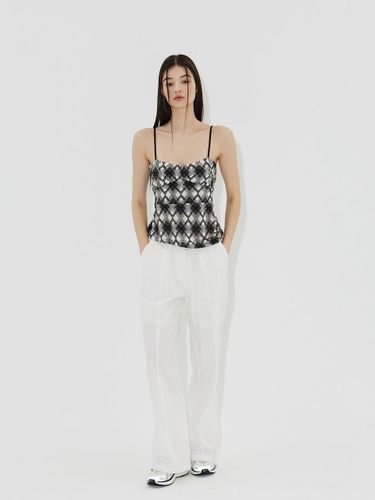 String Jogger Pants - white - viaroamer - Modalova