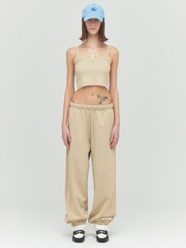 SWEAT JOGGER PANTS, BEIGE - Porta - Modalova