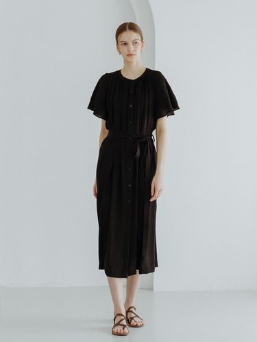 SUMMER LONG DRESS BLACK - GIEMAR - Modalova